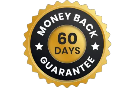 Renew 60-day money-back guarantee badge